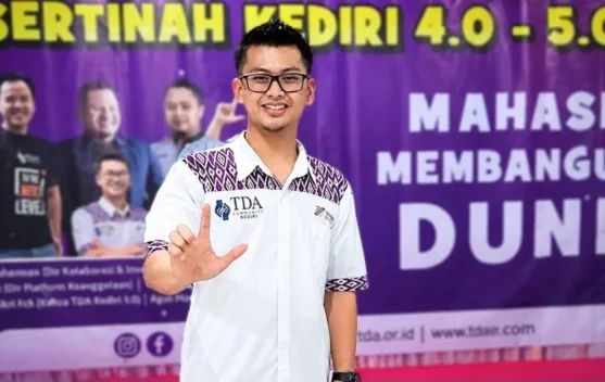 Akhiri Kepemimpinan TDA Kediri, Achmad Fikri Harap Semangat Berbagi Berlanjut