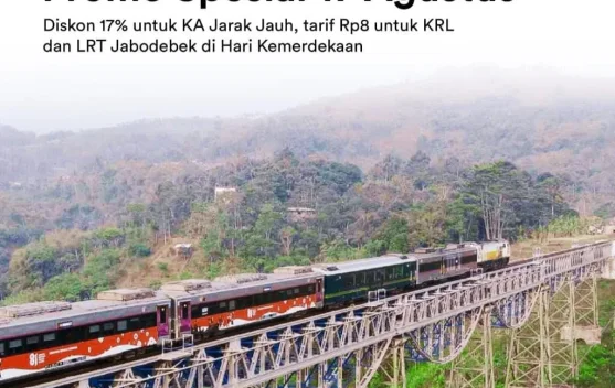 KAI Hadirkan Promo HUT ke-81 RI