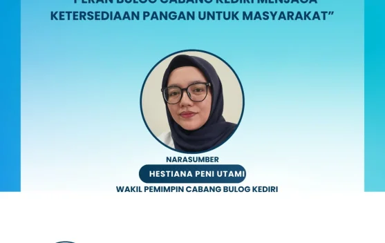Bulog Kediri Perkuat Ketahanan Pangan dari Hulu hingga Hilir