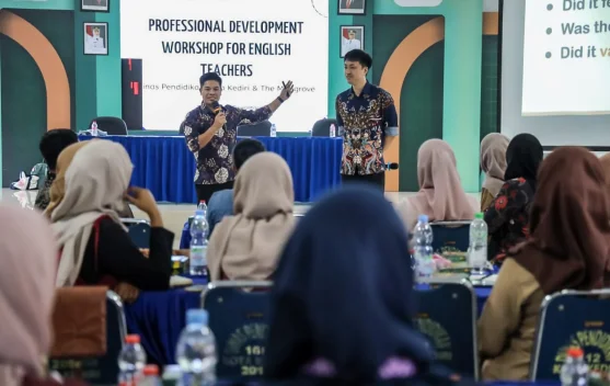 Dinas Pendidikan Kota Kediri Tingkatkan Kompetensi Guru Bahasa Inggris