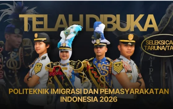Kemenimipas Buka 405 Formasi Taruna/Taruni Poltekimipas Tahun 2026