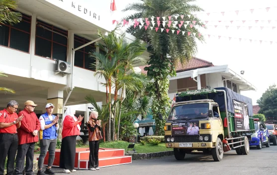 Solidaritas NTT, Pemkot Kediri Kirim Bantuan Kemanusiaan