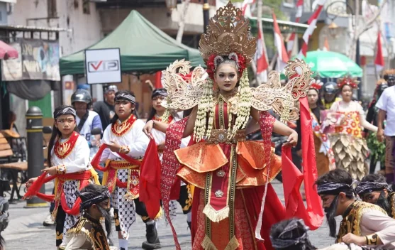 Karnaval Budaya Balowerti Magnet Baru Kota Kediri
