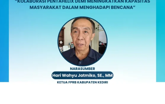 FPRB Kediri Dorong Kolaborasi Pentahelix Hadapi Bencana