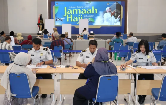 Kantor Imigrasi Kediri Fasilitasi Paspor 160 CJH Kabupaten Nganjuk
