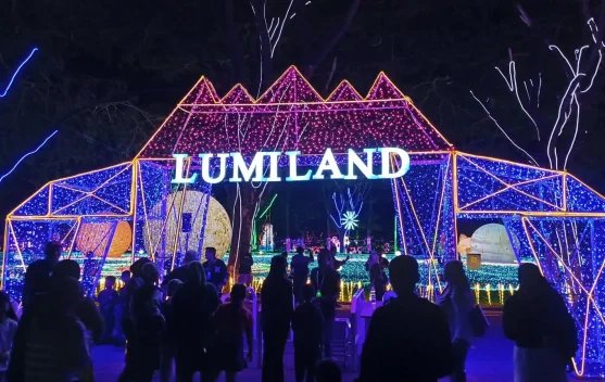 Lautan Lampu Tirtayasa Park Viral, Lumiland Kediri Diserbu Pengunjung