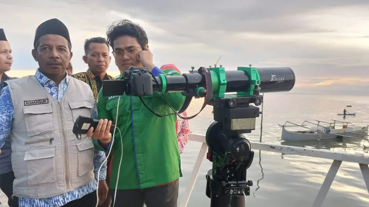 Rukyatul Hilal, Kemenag Sultra Sebut Belum Terlihat