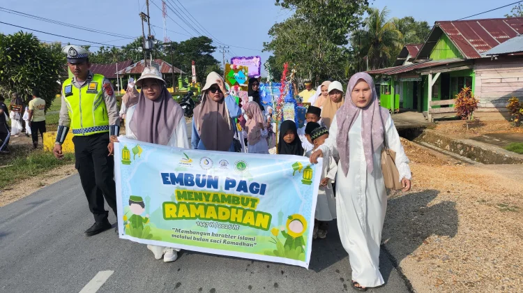 Yayasan Kasih Embun Pagi Gelar Pawai Tarhib Ramadan