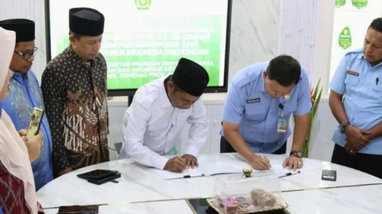 Kemenag Sultra dan RRI Kendari MoU Siaran Keagamaan