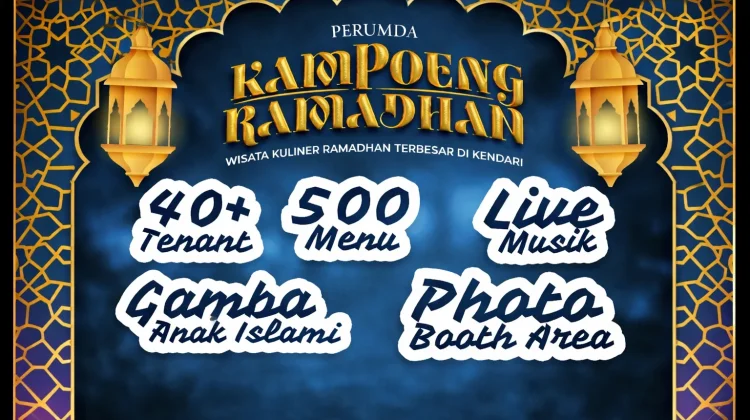 Perumda Kendari Gelar Kampoeng Ramadhan