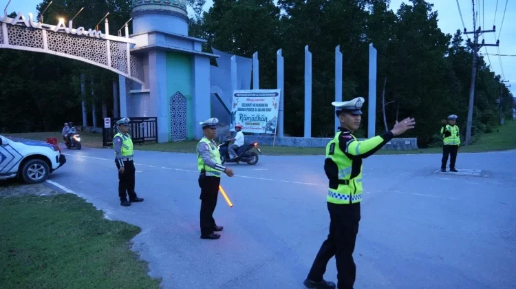 Ditlantas Polda Sultra Intensifkan Pengamanan Ramadan