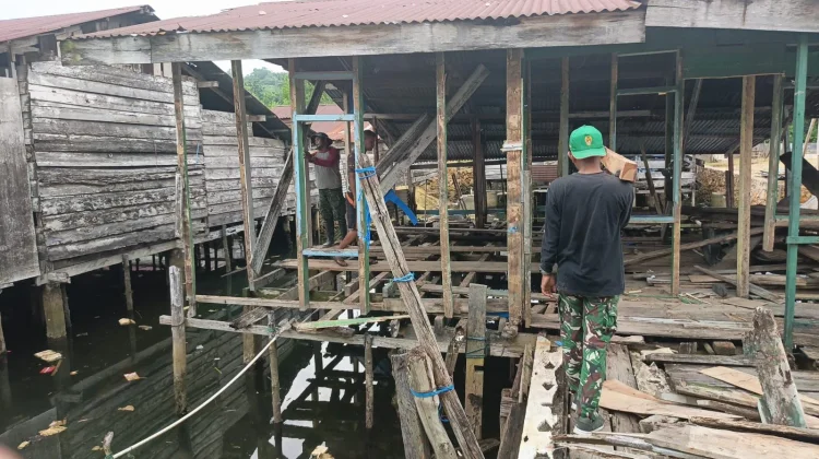 Satgas TMMD ke-127 Kendari Renovasi Rumah Warga