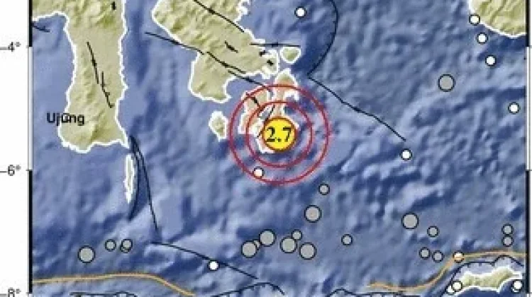 Gempa Bermagnitudo 2.7 Guncang Wilayah Buton