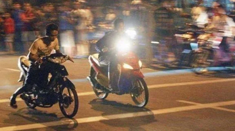 Tim Presisi Polda Sultra Amankan Aksi Balap Liar