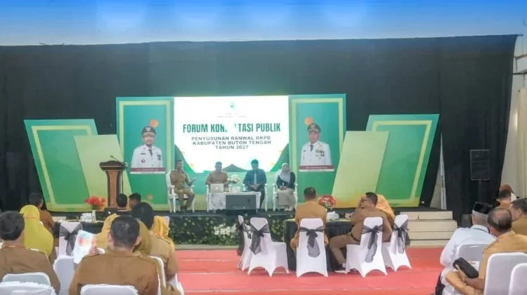 Pemkab Buton Tengah Gelar Forum Konsultasi RKPD 2027