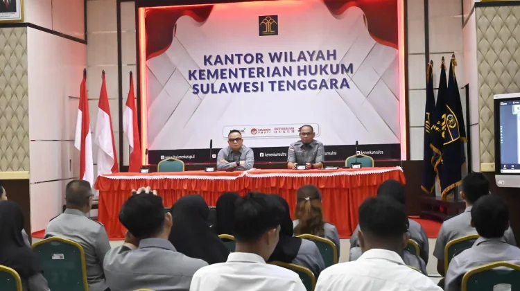 Kakanwil Kemenkum Sultra Beri Arahan Strategis ke P3H