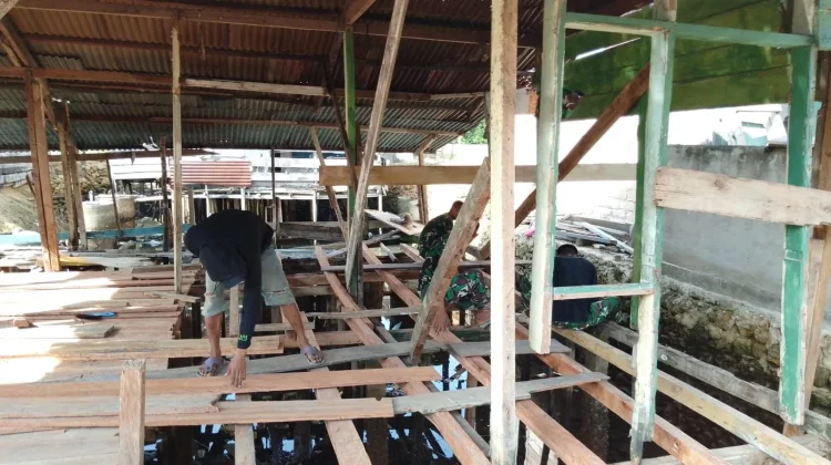 Satgas TMMD ke-127 Kendari Pacu Rehabilitasi RTLH di Petoaha