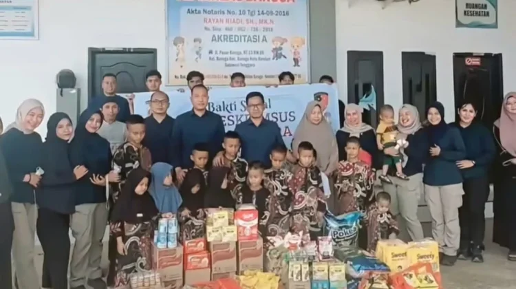 Ditreskrimsus Polda Sultra Berbagi Kebahagiaan di Panti Asuhan