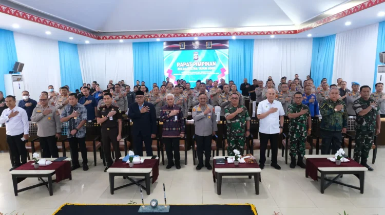 Rapim Polda Sultra 2026 Perkuat Sinergi Lintas Sektoral