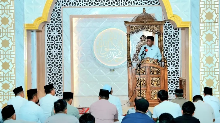 Wagub Sultra Hugua Gelar Safari Ramadan di Konawe Selatan