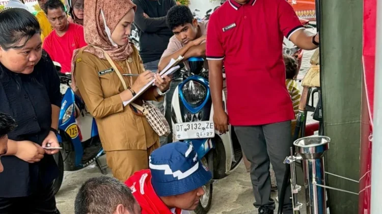 Pertamina Pastikan  Ketepatan Takaran BBM di SPBU Baubau