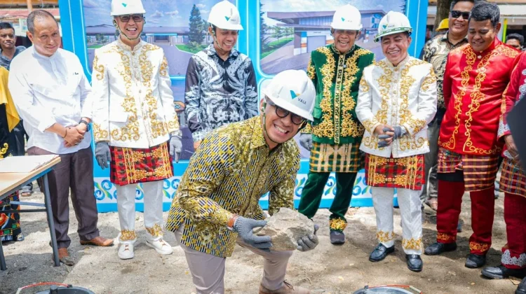 PT Vale Indonesia Revitalisasi Pasar Sentral Mekongga Kolaka