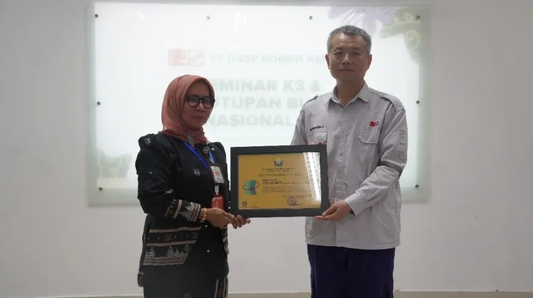 PT DSSP Power Kendari Raih Zero Accident Award