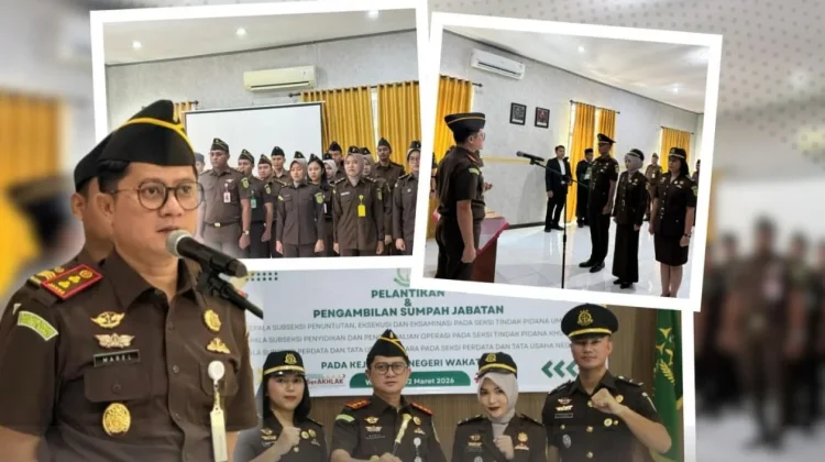 Pejabat Eselon V Kejari Wakatobi Resmi Dilantik