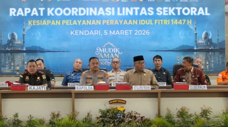 Kapolda Sultra Pimpin Rakor Pelayanan Idul Fitri 1447 H