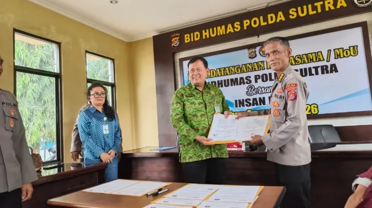 Perkuat Sinergi Informasi, Polda Sultra Gandeng Insan Pers