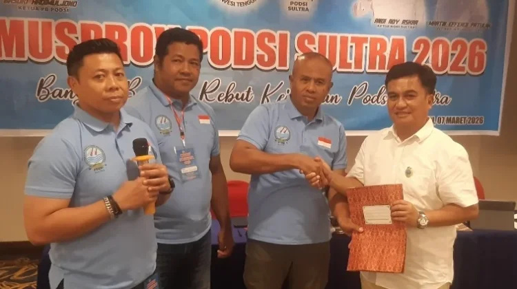 Martin Effendi Patulak Pimpin PODSI Sultra, Janji Bangkitkan Dayung