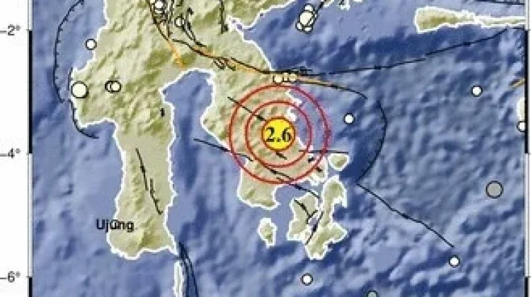 Gempa Tektonik Bermagnitudo 2.6 di Wilayah Konawe Utara