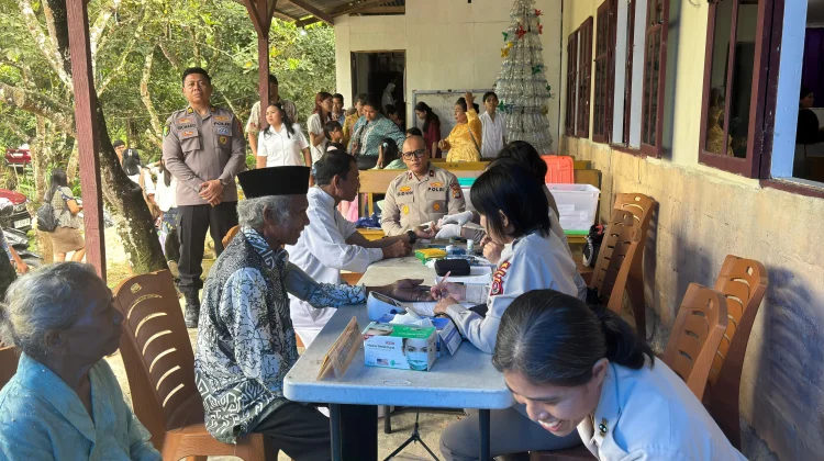 Wakapolda Sultra Lakukan Pelayanan Bersama Jemaat Gereja Stasi St. Isidorus