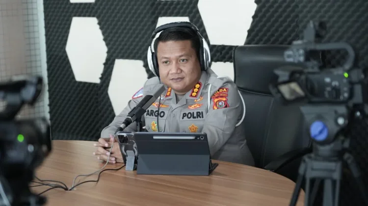 Dialog di RRI Kendari, Dirlantas Polda Sultra Imbau Pemudik Utamakan Keselamatan