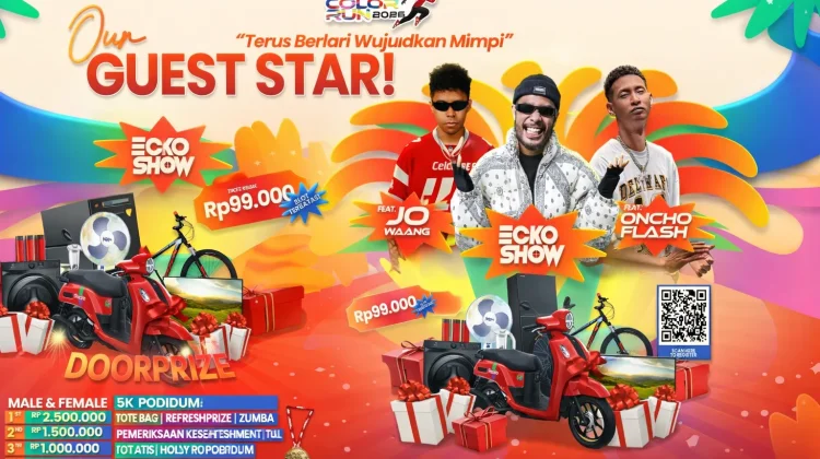 Barata Color Run 2026 Siap Digelar di Kendari