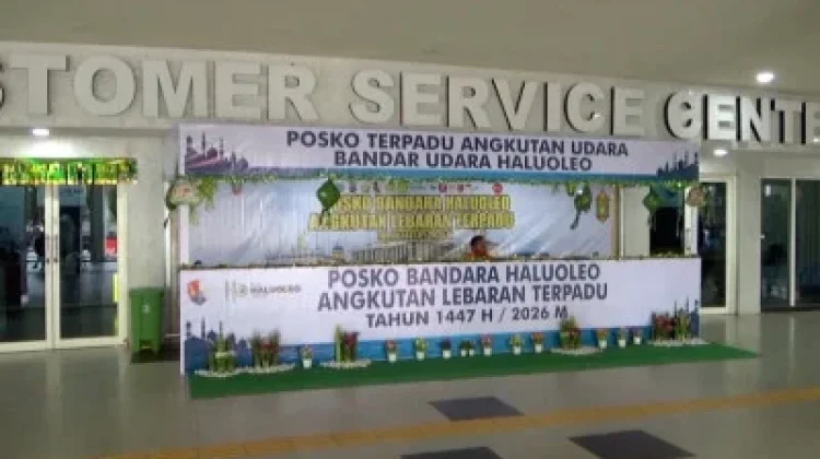 Bandara Haluoleo Kendari Operasikan Posko Terpadu Antisipasi Lonjakan Mudik
