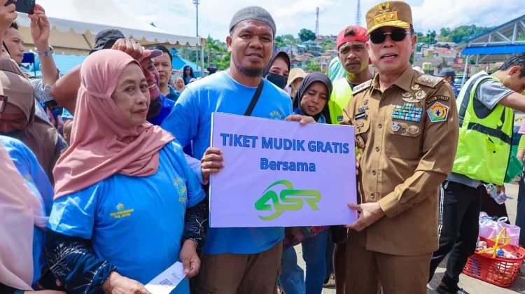 Mudik Gratis Bersama ASR Fasilitasi Ribuan Warga Sultra
