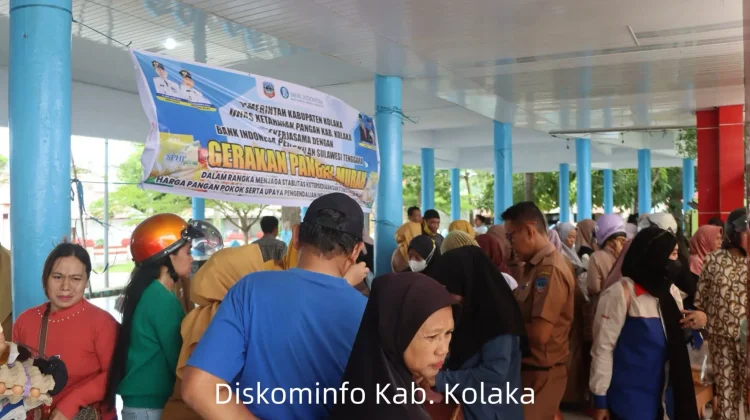 Dinas Ketapang Gelar Gerakan Pangan Murah di Bulan Ramadhan