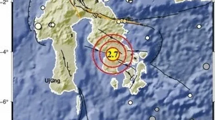 Gempa Bumi Tektonik M 2,7 di kolaka Timur