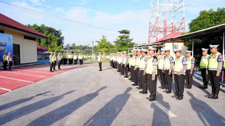 Dirlantas Polda Sultra Konsolidasi Personel  Operasi Ketupat