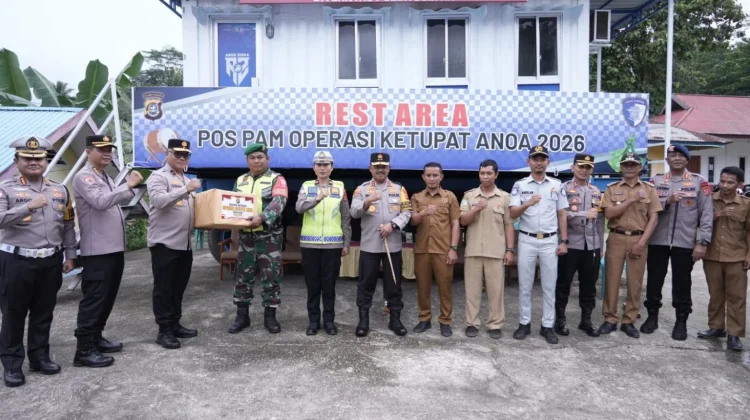 Kapolda Sultra Tinjau Langsung Pospam di Konawe
