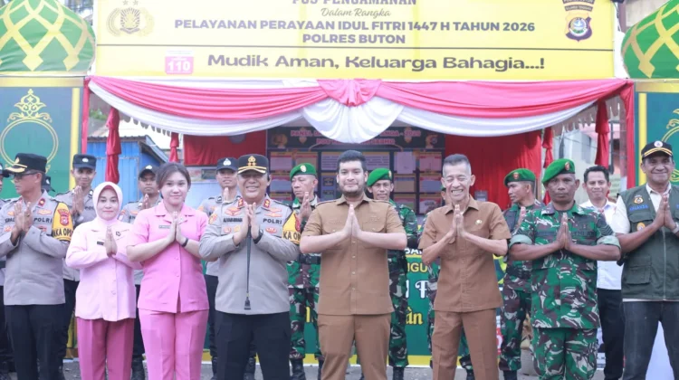 Pos PAM Operasi Ketupat Buton Siap Layani Pemudik