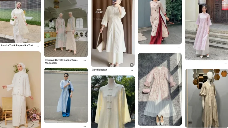 Model Baju Lebaran Thailand Jadi Tren Baru