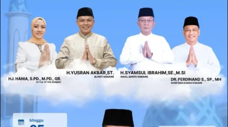 Tabligh Akbar HUT Konawe Hadirkan Ustaz Abdul Somad
