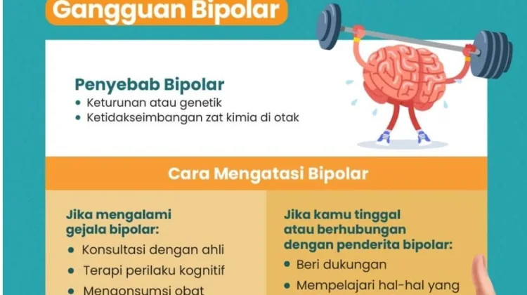 Mengenal Gangguan Bipolar, Gejala, dan Penyebabnya