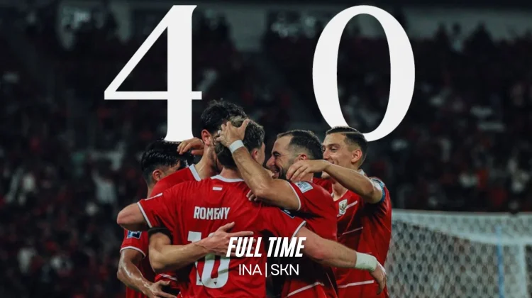 Indonesia Libas Saint Kitts & Nevis 4-0, Kendari Ikut Bergemuruh