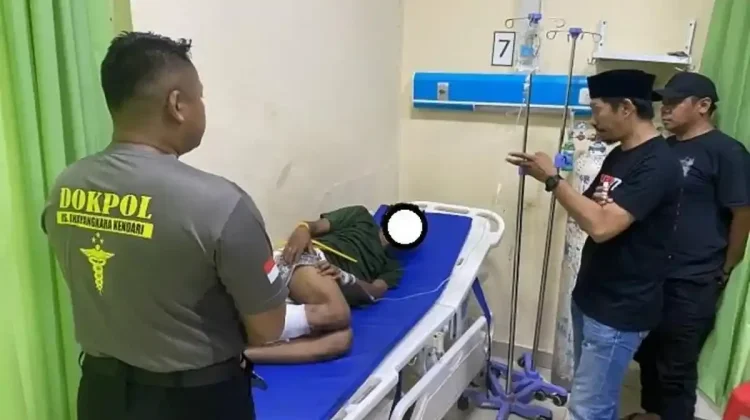 Resivis Curanmor Kendari Melawan Polisi, Kena Timah Panas di Kaki
