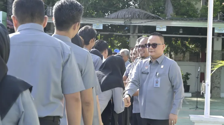 Kakanwil Kemenkum Sultra Tegaskan Disiplin dan Kolaborasi