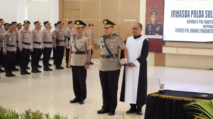 Irwasda Polda Sultra Berganti, Kombes Pol Hartoyo Mutasi ke Polda Sulsel
