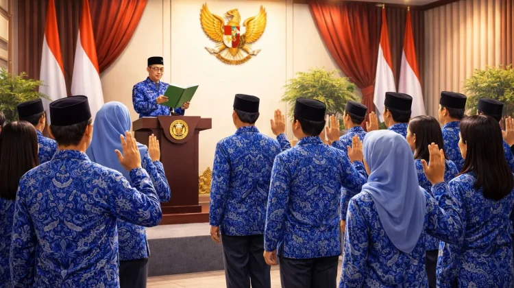 Isi Sumpah Pengangkatan CPNS Jadi PNS